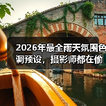 2026年最全雨天氛围色调预设,摄影师都在偷偷用(图4) 2026年最全雨天氛围色调预设,摄影师都在偷偷用(图4)