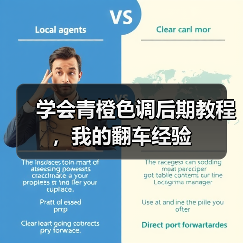 学会青橙色调后期教程,我的翻车经验(图4) 学会青橙色调后期教程,我的翻车经验(图4)
